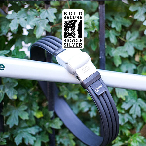 Sold Secure Silver Bike Locks