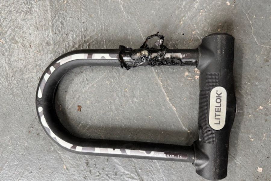 LITELOK X1 Saves Motorcycle in Bridgwater #99