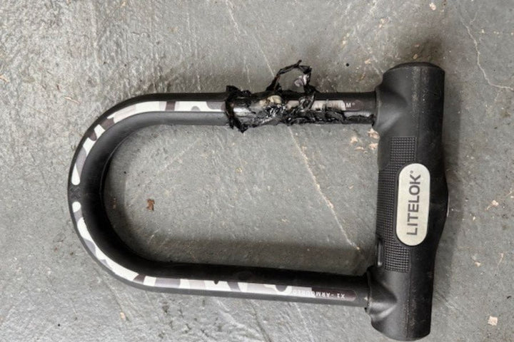 LITELOK X1 Saves Motorcycle in Bridgwater #99
