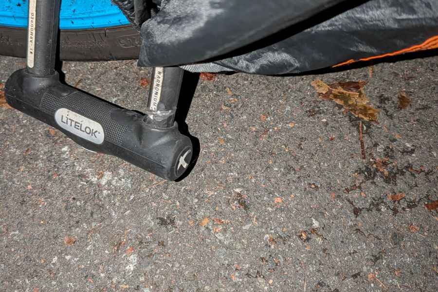 LITELOK X1 Saves Yamaha MT-07 Motorcycle in Windsor #156