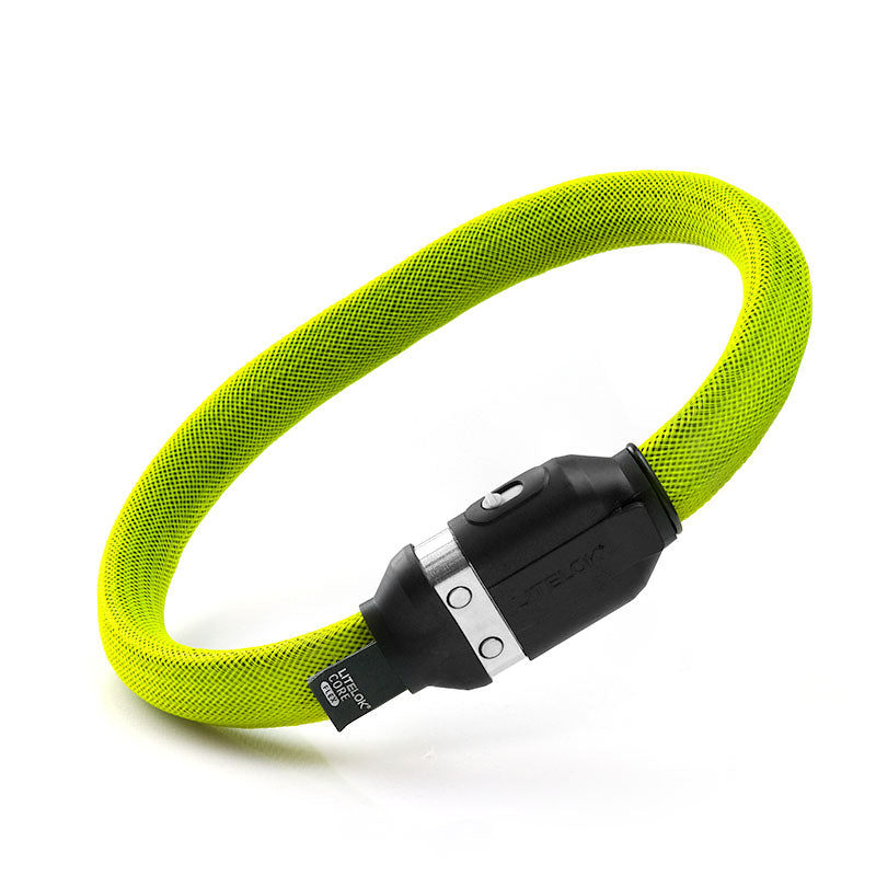 Security Chain Cut Bike Lock Cable LITELOK CORE FLEX Flexible Gold