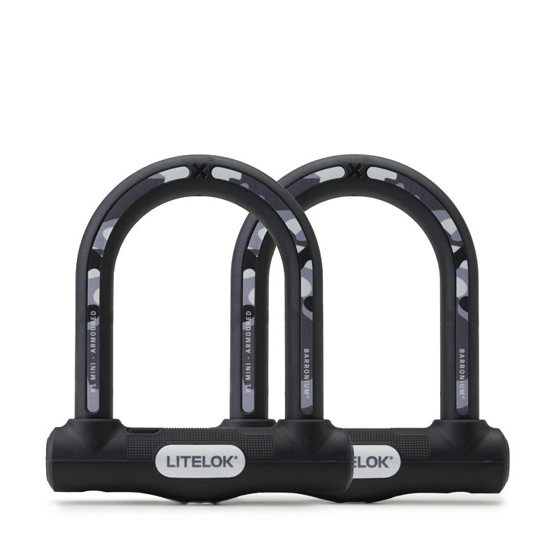 Supreme Compact Urban Bundle | X1 Mini Bike Lock Bundle Keyed Alike
