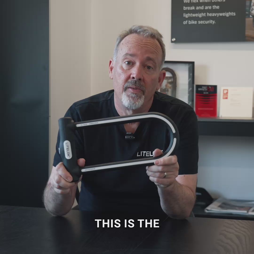 LITELOK X1 PLUS - The World's First Long-Reach Anti-Angle Grinder Lock